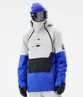 Doom Ski Jacket Men Light Grey/Black/Cobalt Blue, Image 1 of 11