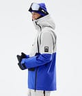 Doom Ski Jacket Men Light Grey/Black/Cobalt Blue, Image 6 of 11