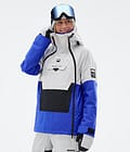 Doom W Ski Jacket Women Light Grey/Black/Cobalt Blue, Image 1 of 11