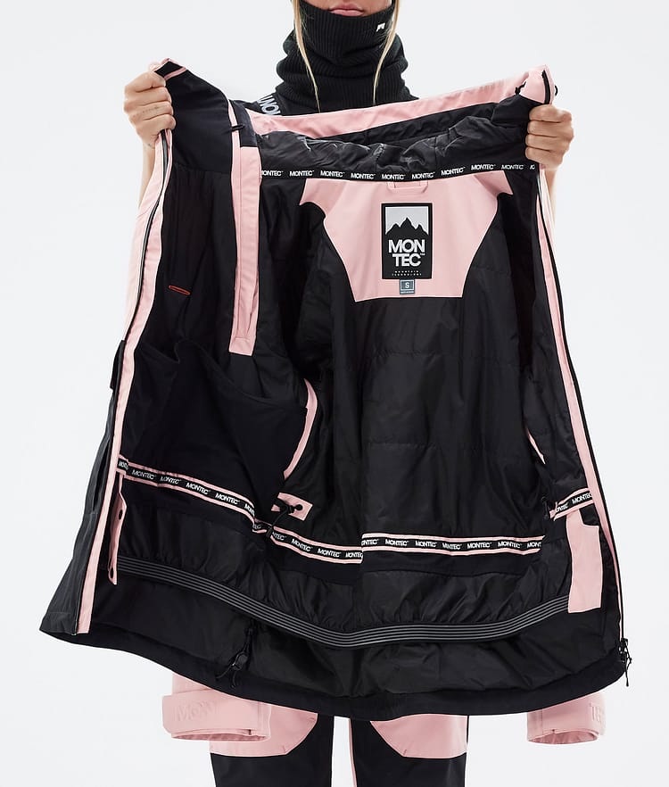 Doom W Ski Jacket Women Soft Pink/Black, Image 11 of 11