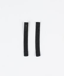 Utilities 2pc Rips Tape Zip Puller Ersatzteile Black/Black Tip