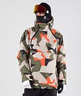 Doom 2019 Kurtka Narciarska Mężczyźni Orange Green Camo, Zdjęcie 1 z 16
