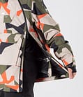Doom 2019 Kurtka Narciarska Mężczyźni Orange Green Camo, Zdjęcie 11 z 16
