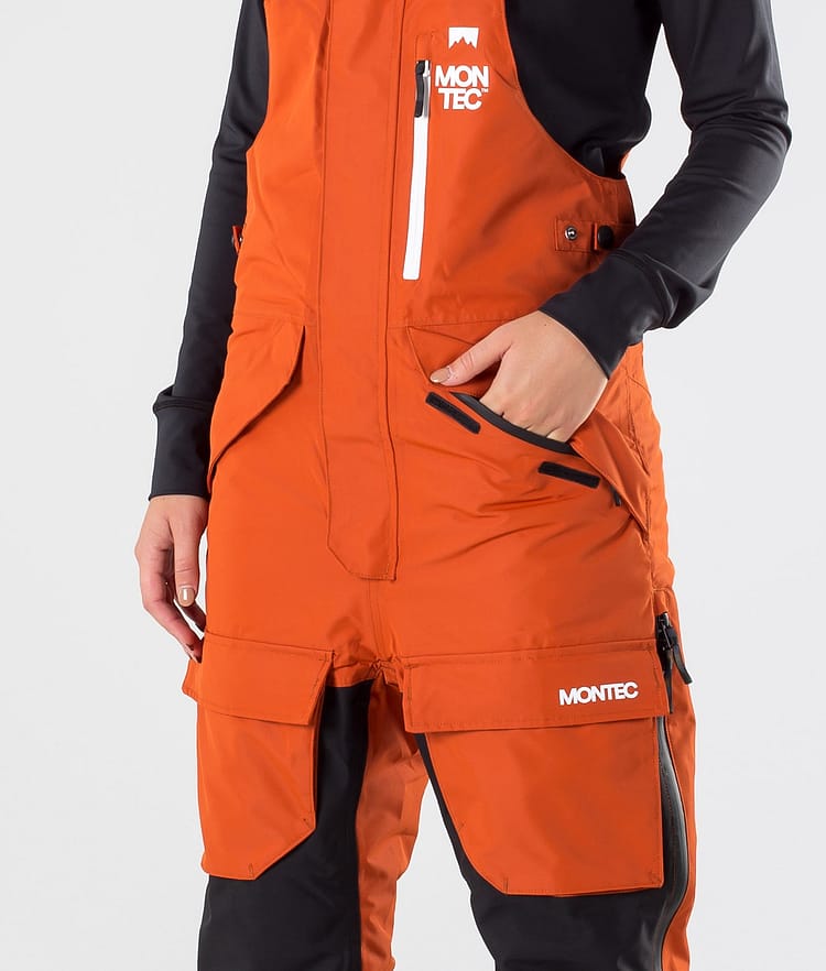 Fawk W 2019 Ski Pants Women Clay/Black, Image 3 of 11