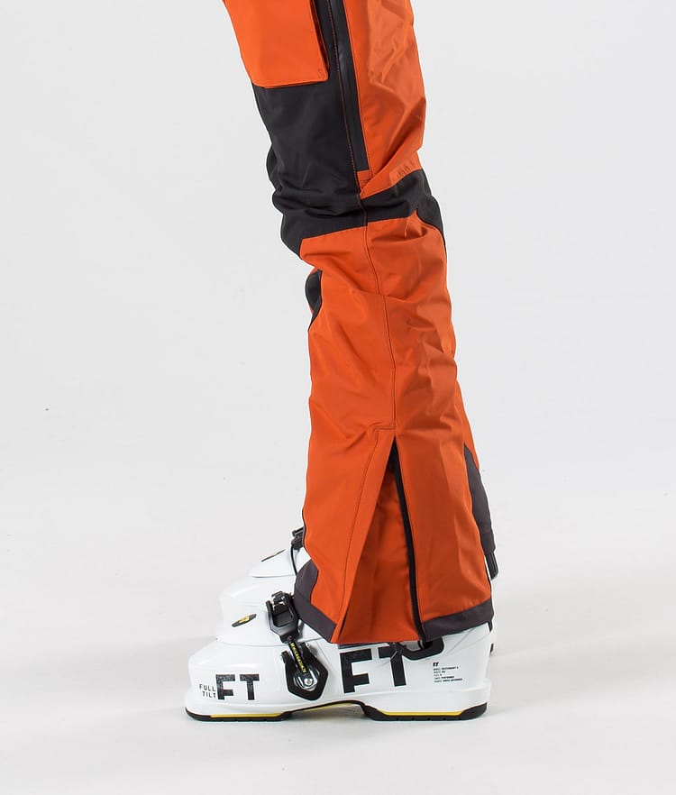 Fawk W 2019 Ski Pants Women Clay/Black, Image 10 of 11