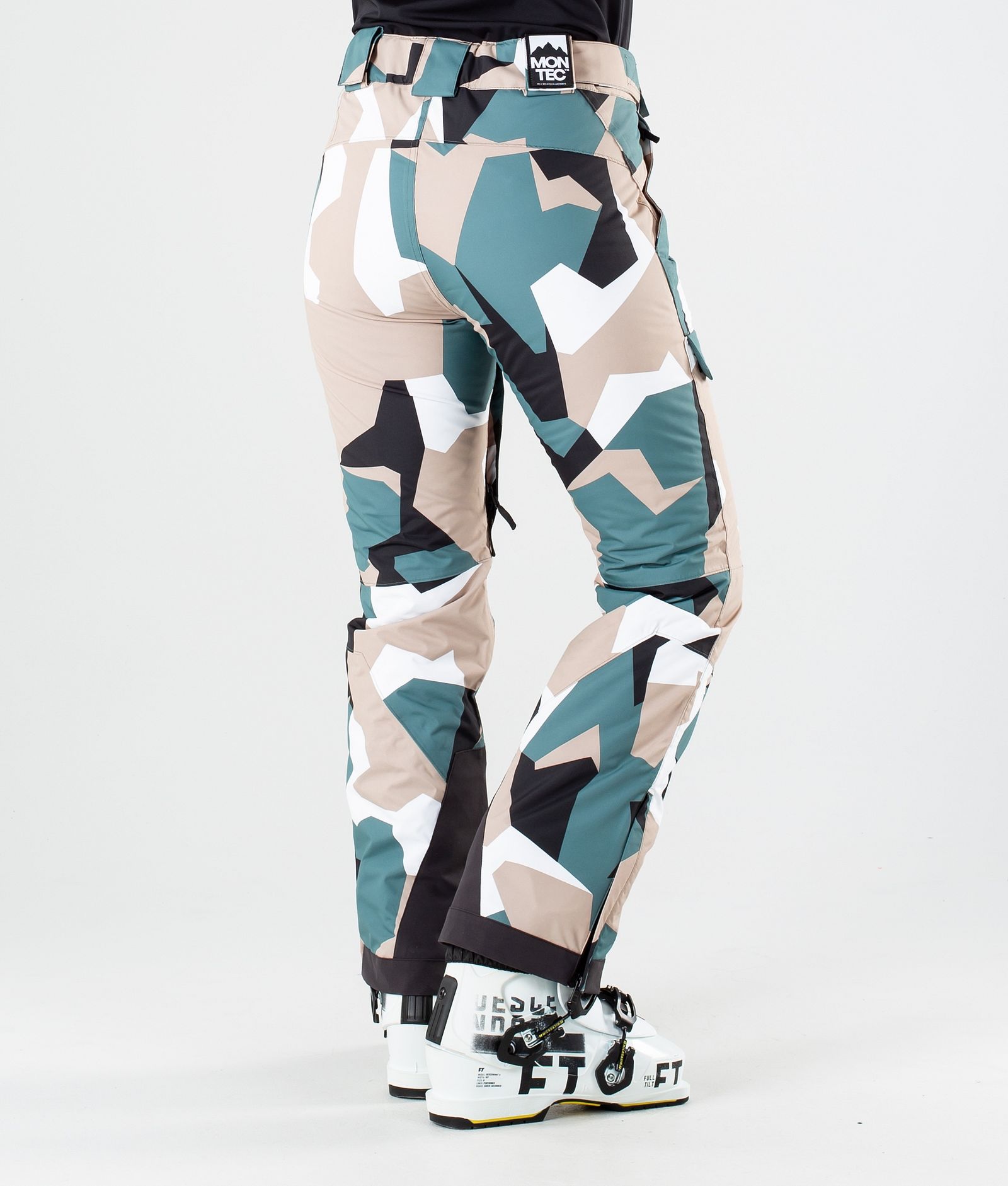 Dune W 2019 Pantalon de Ski Femme Atlantic Camo, Image 2 sur 6