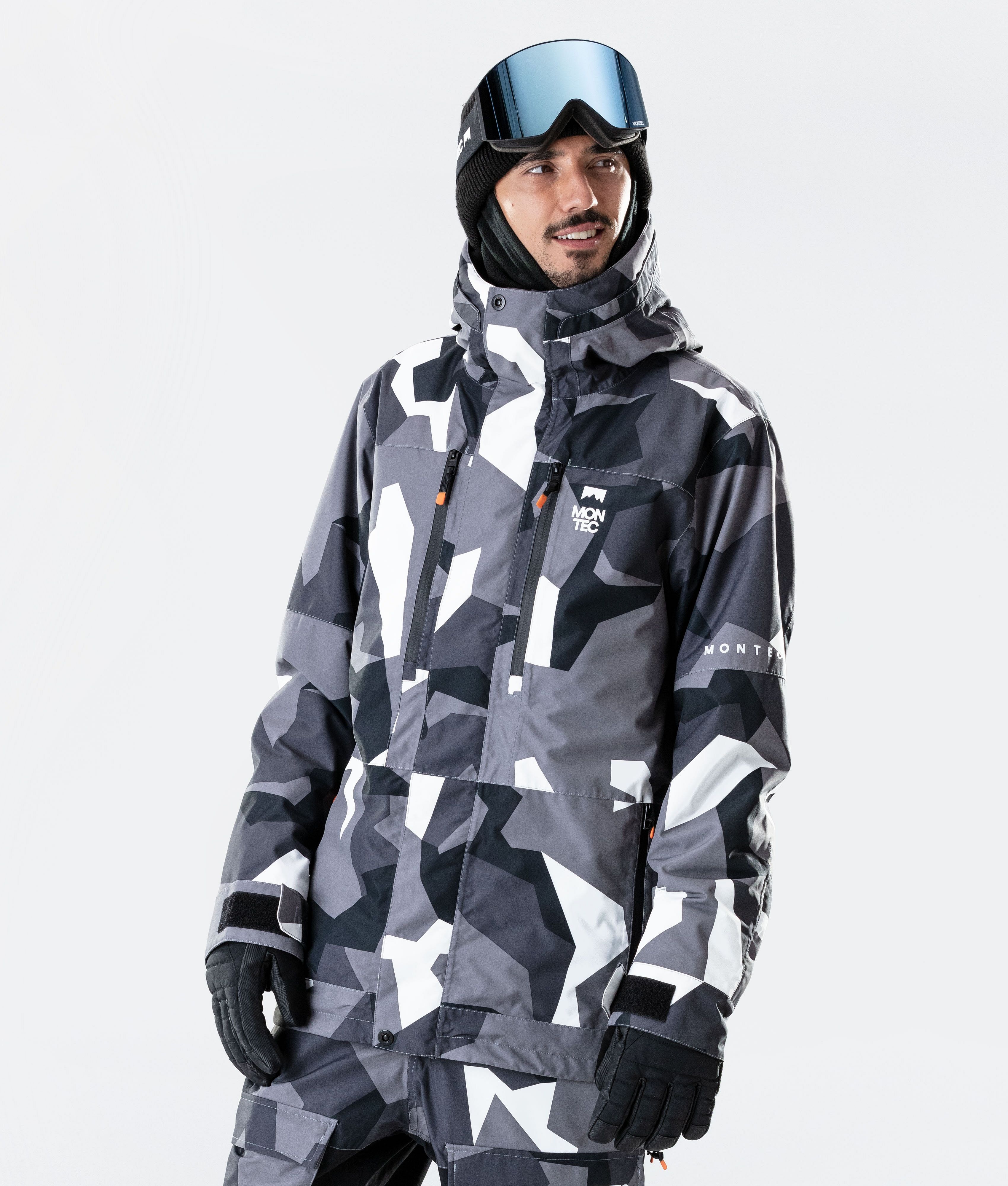 Men's camouflage ski jacket sale