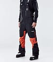 Fawk 2020 Ski Pants Men Black/Orange