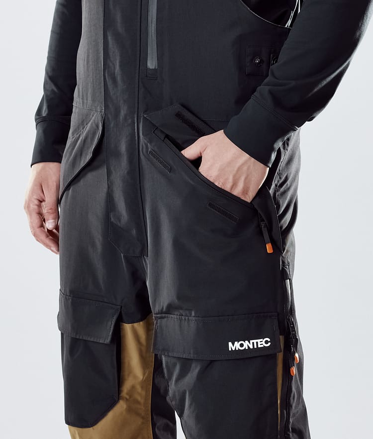 Fawk 2020 Pantaloni Sci Uomo Black/Gold, Immagine 5 di 6