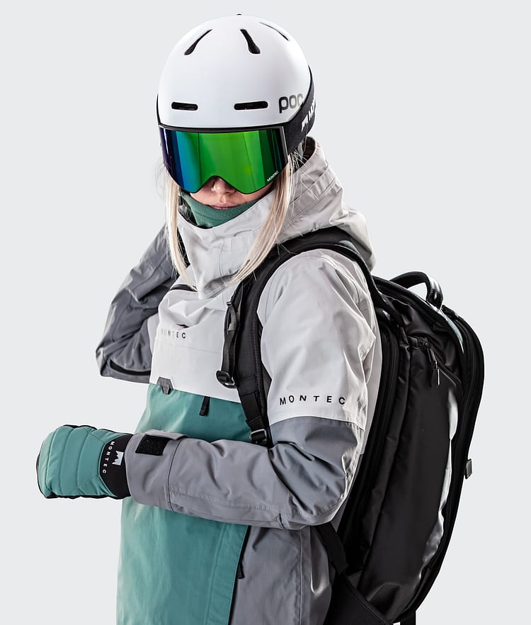 Dune W 2020 Skijacke Damen Light Grey/Atlantic/Light Pearl, Bild 2 von 9