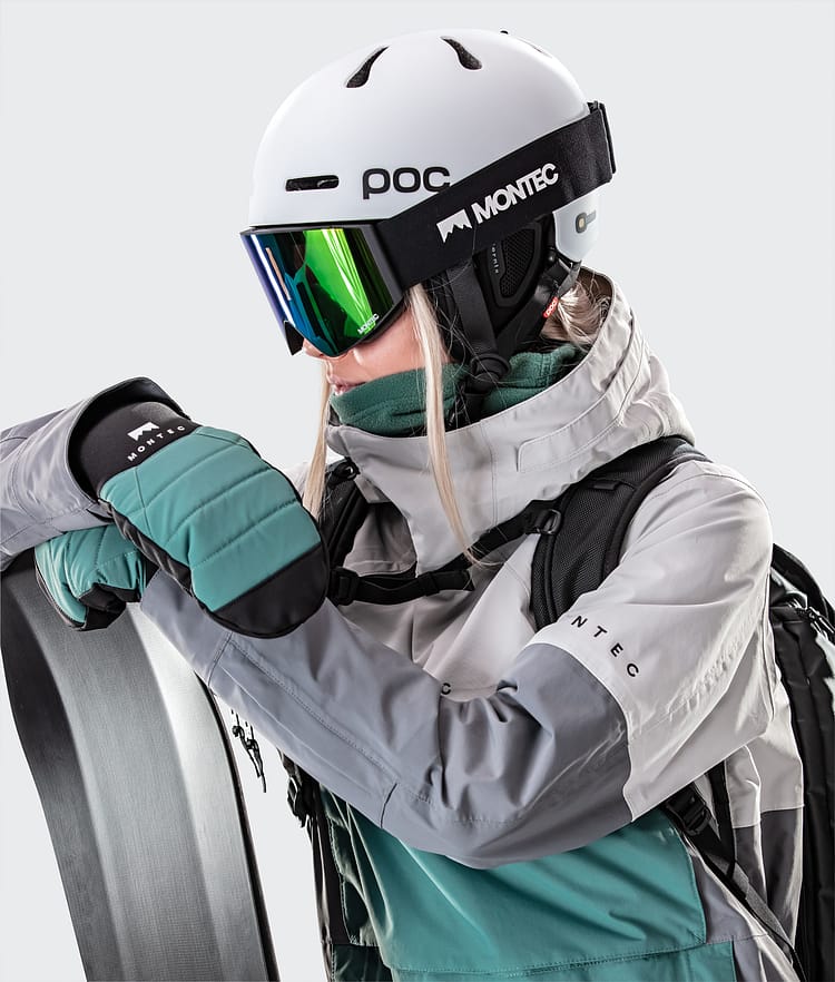 Dune W 2020 Skijacke Damen Light Grey/Atlantic/Light Pearl, Bild 3 von 9