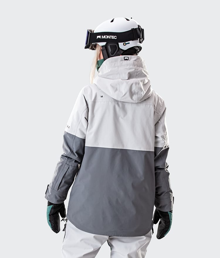 Dune W 2020 Skijacke Damen Light Grey/Atlantic/Light Pearl, Bild 5 von 9