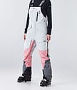 Fawk W 2020 Pantalon de Ski Femme Light Grey/Pink/Light Pearl