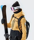 Moss W 2020 Ski Jacket Women Yellow/Black, Image 3 of 8