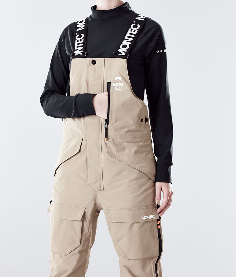 Fawk W 2020 Skidbyxa Dam Khaki, Bild 4 av 6