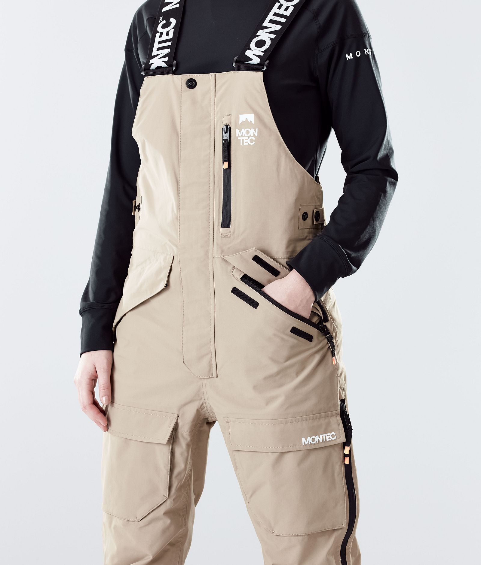 Fawk W 2020 Skidbyxa Dam Khaki, Bild 5 av 6