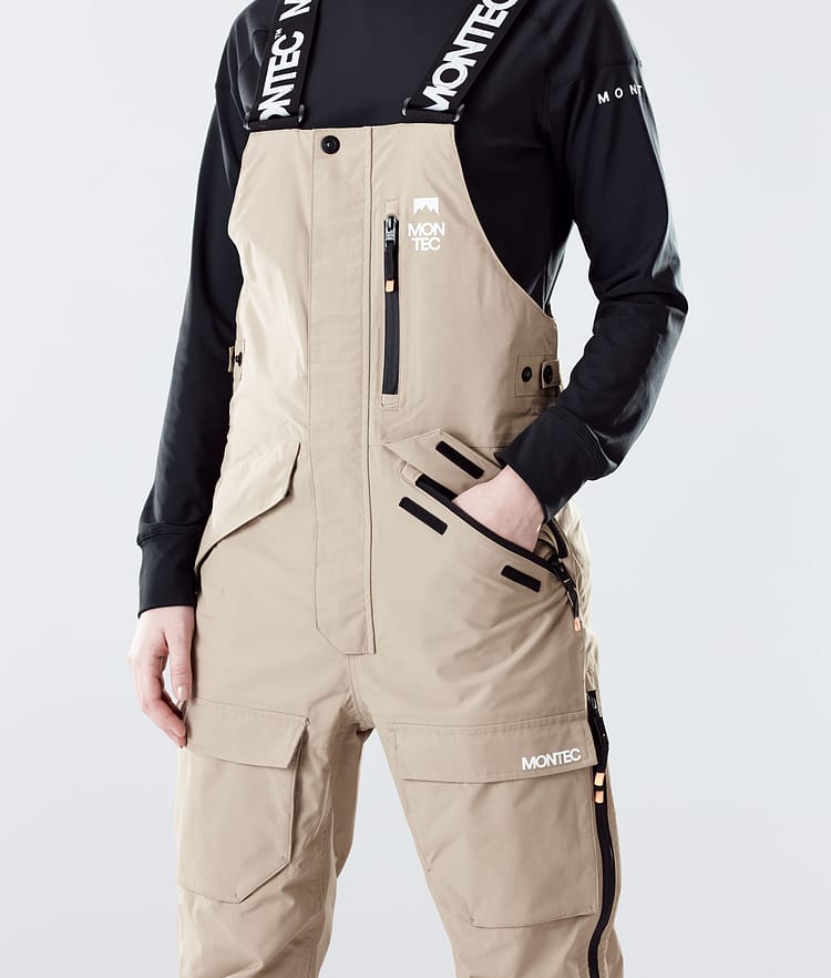Fawk W 2020 Skidbyxa Dam Khaki, Bild 5 av 6