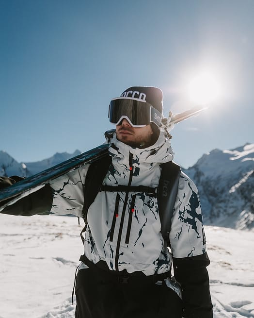 Kunde @fabiostuder in Arch Skijacke Herren Ice/Black