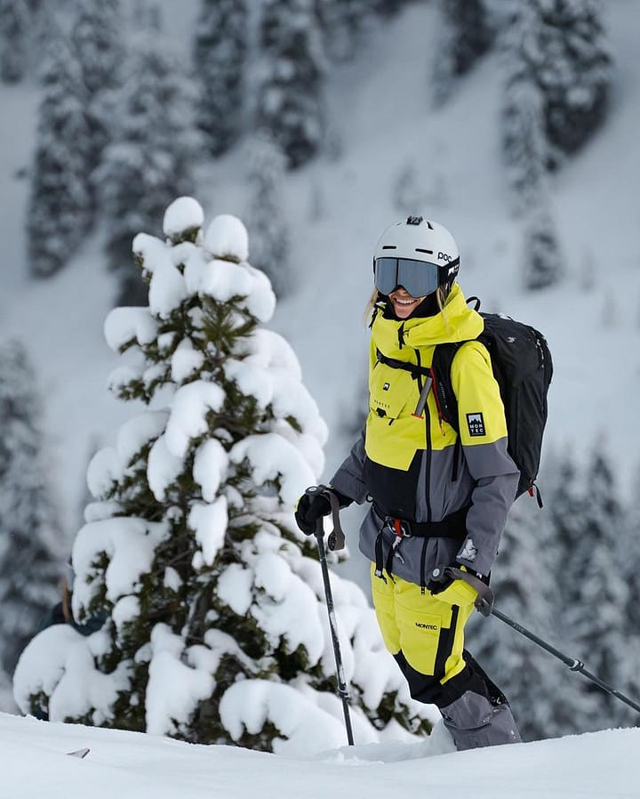 Fawk W Spodnie Snowboardowe Kobiety Bright Yellow/Black/Light Pearl