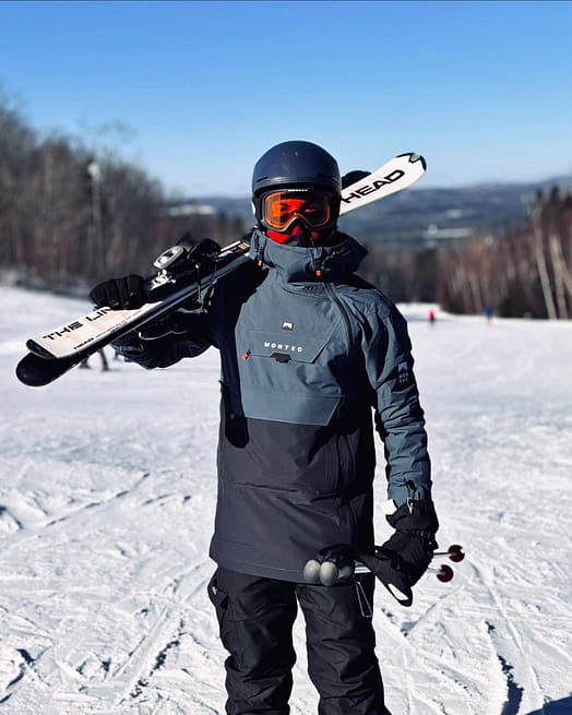 Kunde @achcan in Doom Skijacke Herren Metal Blue/Black