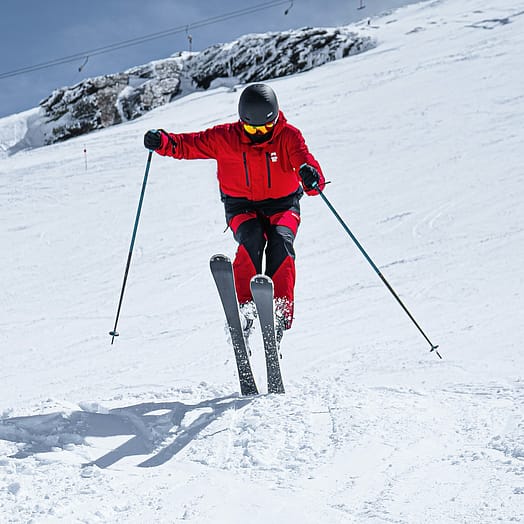 Customer @furyrider13 in Fawk Ski Jacket Men Deep Red/Black