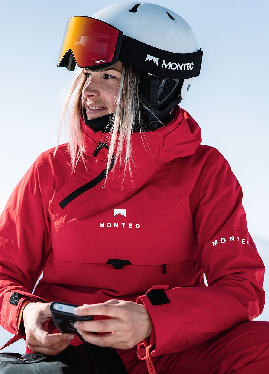 Montec Dune W Ski Jacket Red