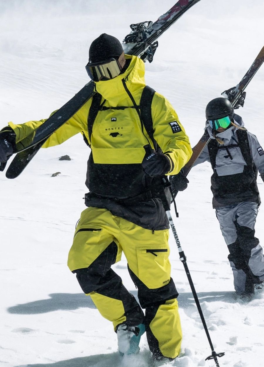 Montec Doom Ski Jacket Bright Yellow/Black/Phantom