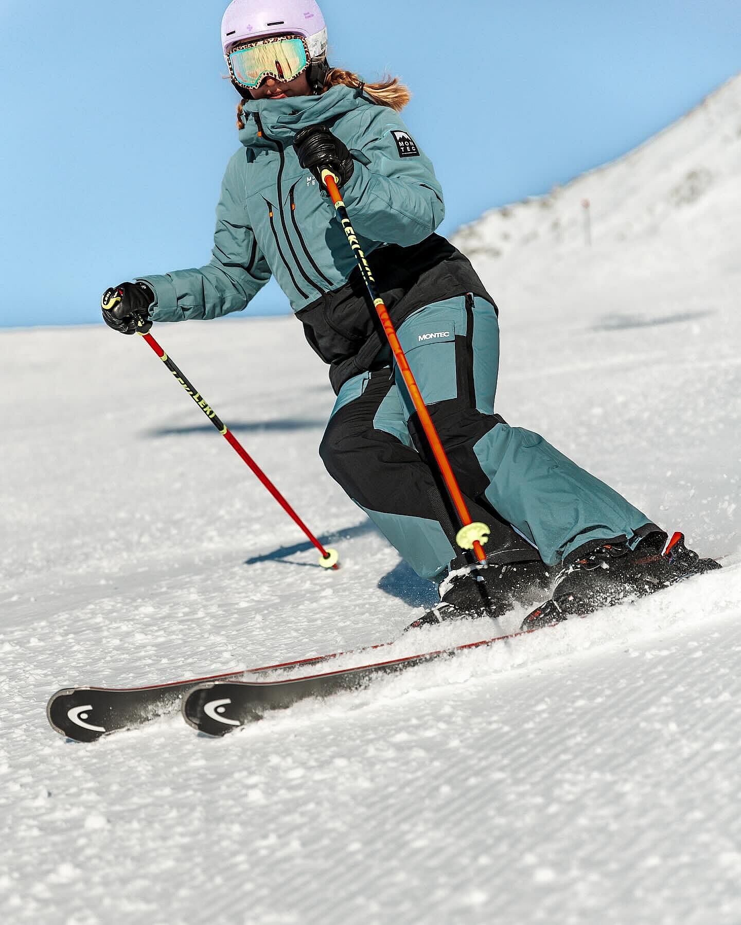 MONTEC パンツ レディースS Montec Fawk W Ski Pants Women Pink/Black | Montecwear.com