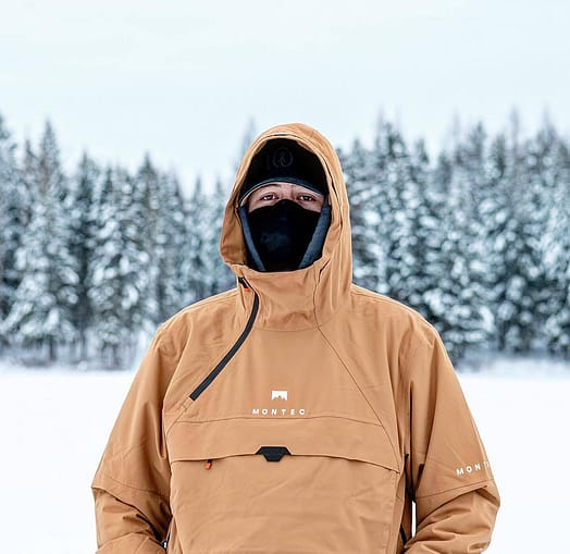 Klient @kata_schae w Dune 21 Kurtka Snowboardowa Mężczyźni Gold