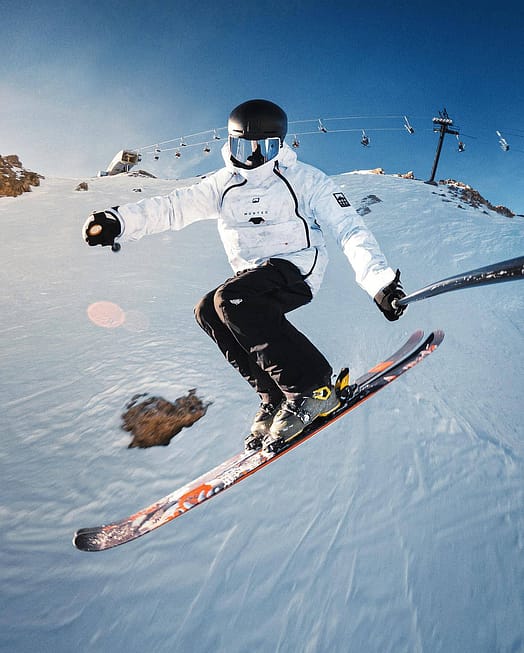 Zákazník @abekislevitz v Doom 2021 Bunda na Snowboard Pánské White Tiedye