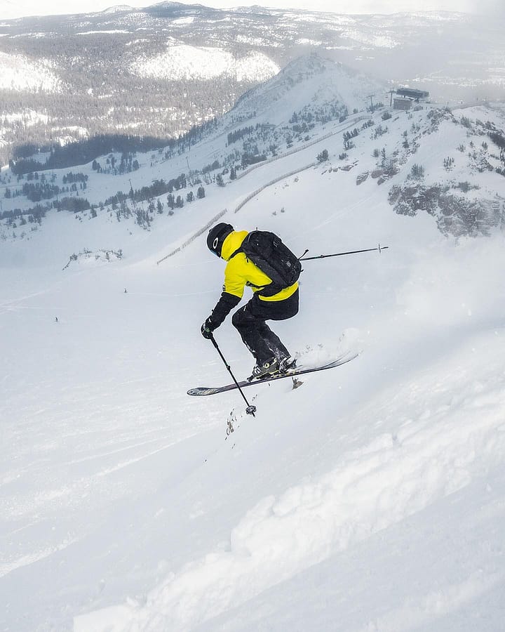 Klant @abekislevitz in Arch Snowboard jas Heren Bright Yellow/Black
