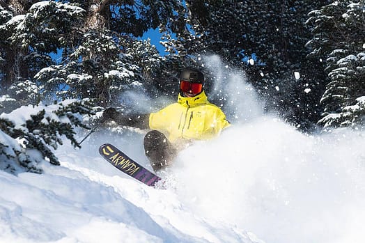 Kunde @brett_dickinson in Arch Skijacke Herren Bright Yellow/Black