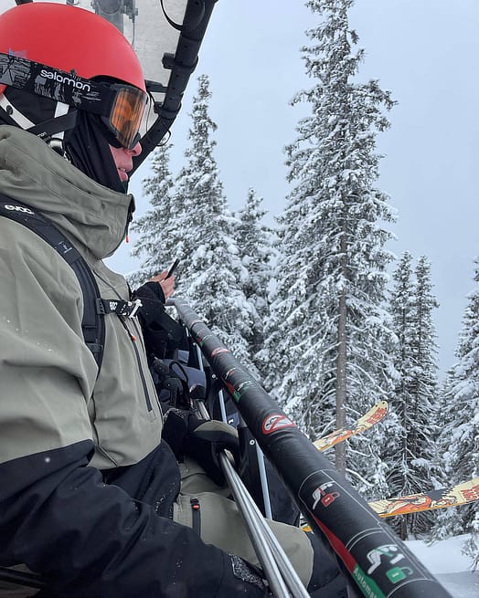 Kunde @josh.pschld in Arch Skijacke Herren Greenish/Black