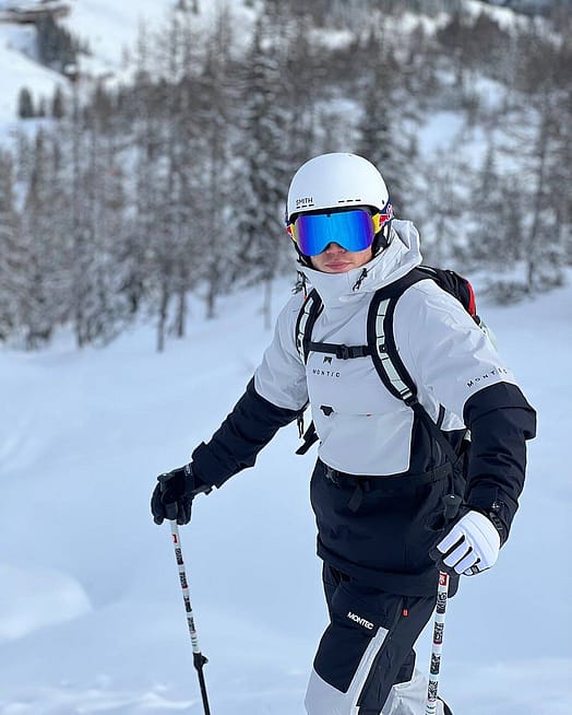 Kunde @ziegla_js in Dune Skijacke Herren Light Grey/Black
