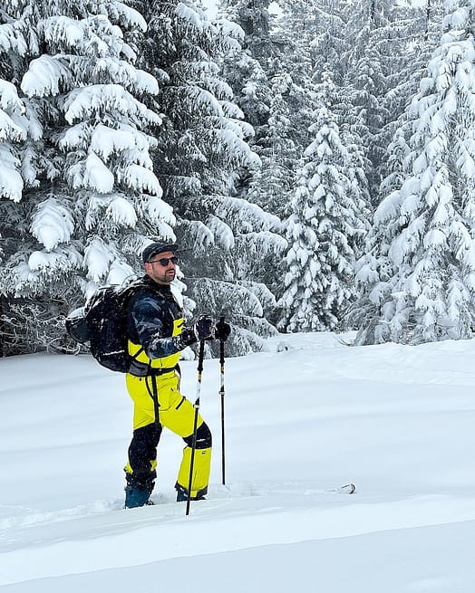 Customer @andremcerqueira in Arch Ski Pants Men Bright Yellow/Black
