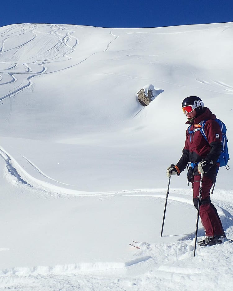 Customer @paddle_mic in Moss 21 Bunda na Snowboard Pánské Burgundy/Black