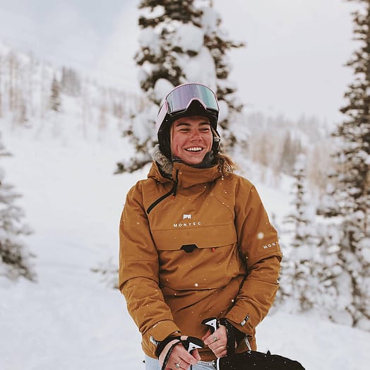 Klient @sophieremick w Dune 21 Kurtka Snowboardowa Mężczyźni Gold