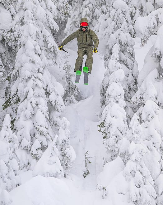 Customer @mac.boucher in Fawk Ski Pants Men Greenish