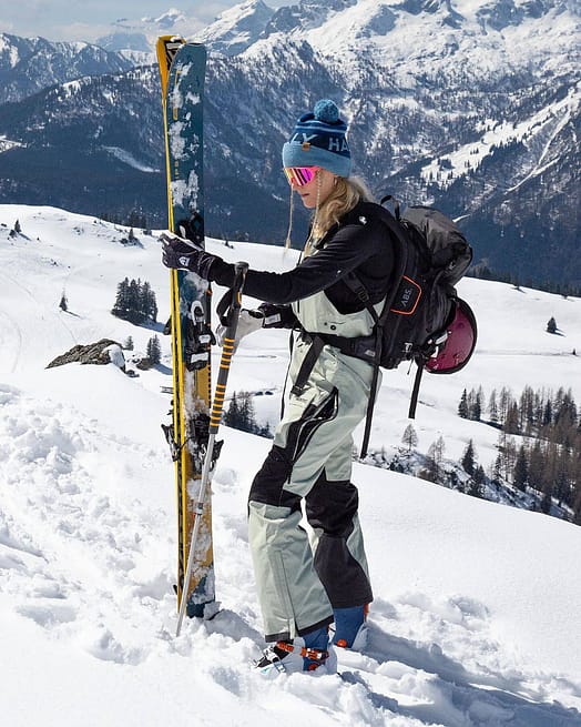 Zákazník @sophie__herzog v Fawk W Kalhoty na Snowboard Dámské Soft Green/Black