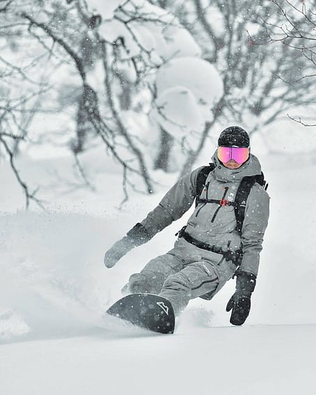 Cliente @frozen__fingers en Fawk Pantalones Snowboard Hombre Greenish