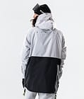 Dune 2020 Snowboard Jacket Men Light Grey/Neon Yellow/Black, Image 4 of 7