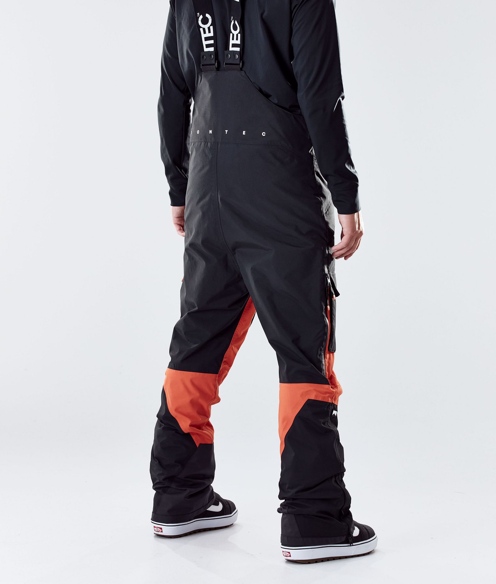 Fawk 2020 Snowboardhose Herren Black/Orange, Bild 3 von 6