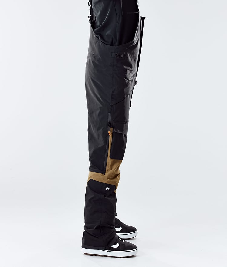 Fawk 2020 Snowboardhose Herren Black/Gold, Bild 2 von 6