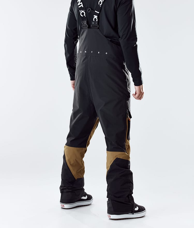 Fawk 2020 Snowboardhose Herren Black/Gold, Bild 3 von 6