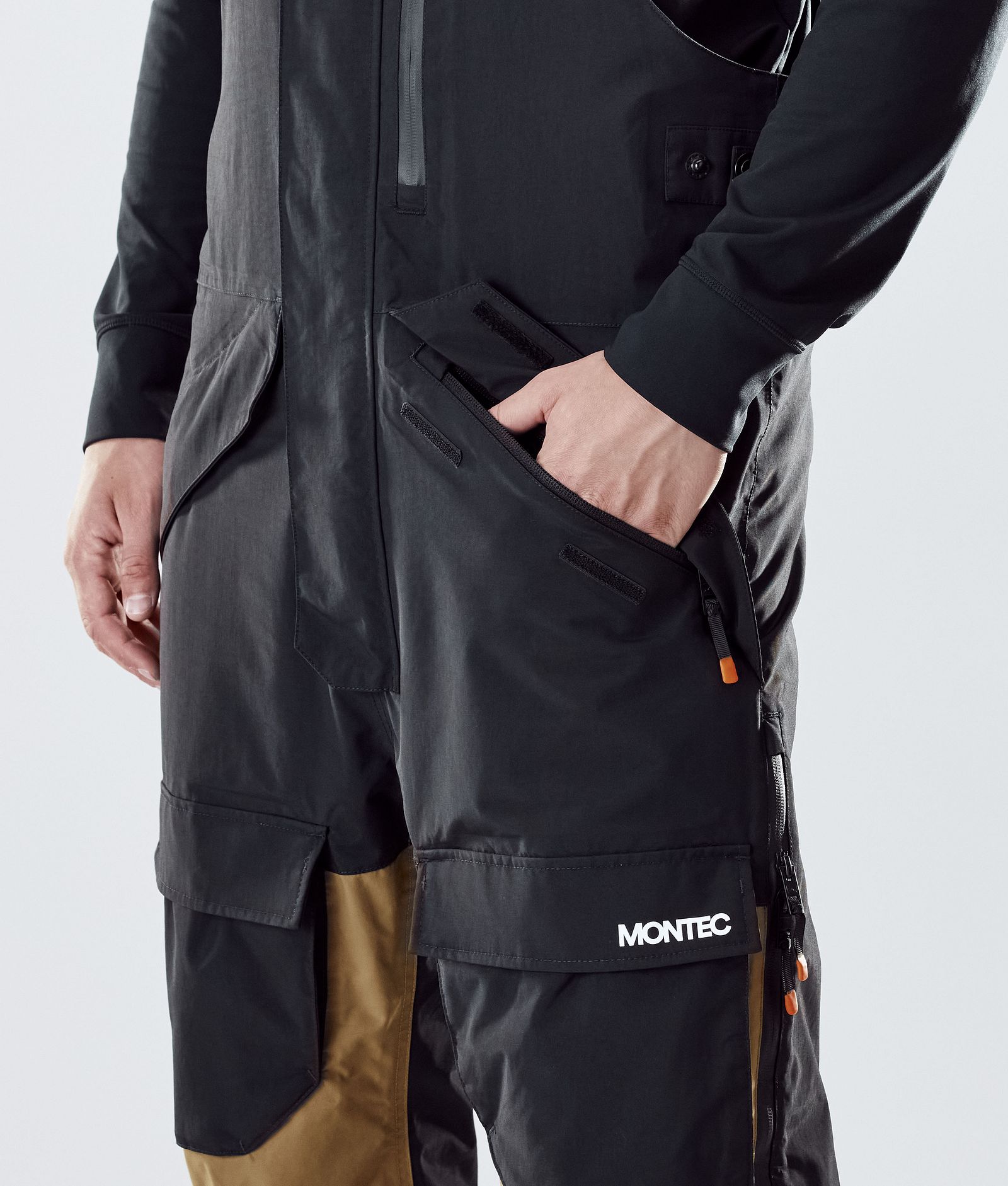 Fawk 2020 Snowboardhose Herren Black/Gold, Bild 5 von 6