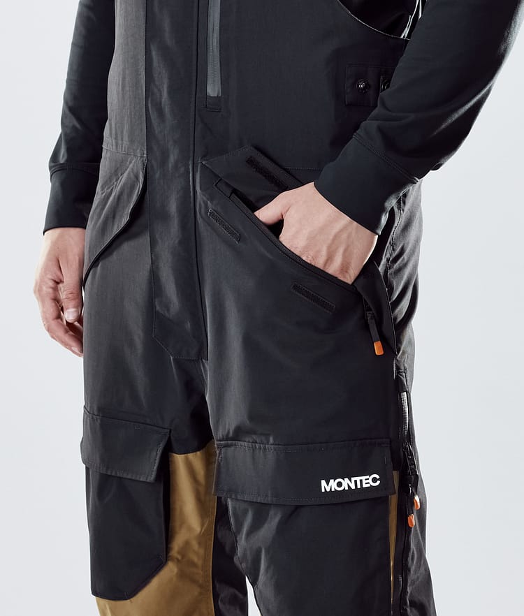 Fawk 2020 Snowboardhose Herren Black/Gold, Bild 5 von 6