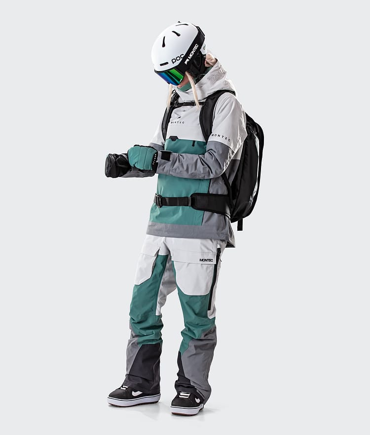 Dune W 2020 Snowboard Jacket Women Light Grey/Atlantic/Light Pearl Renewed, Image 6 of 9