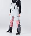Fawk W 2020 Snowboard Bukser Dame Light Grey/Pink/Light Pearl
