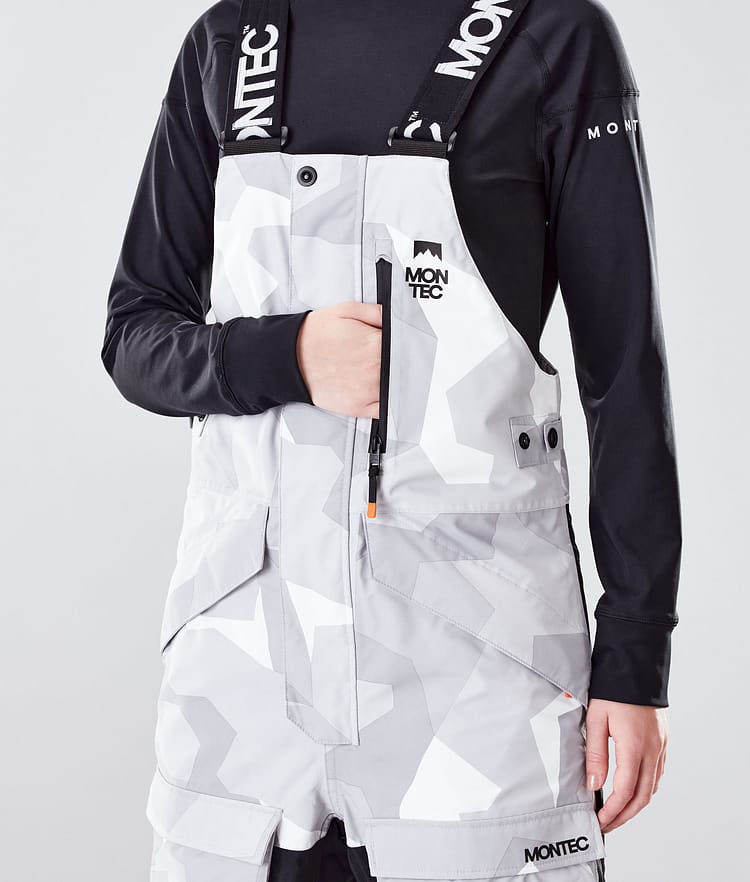 Fawk W 2020 Ski Pants Women Snow Camo/Black, Image 4 of 6