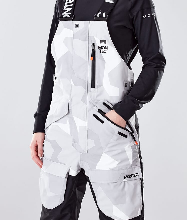 Fawk W 2020 Ski Pants Women Snow Camo/Black, Image 5 of 6